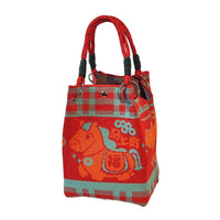 Knitted Portable Tote Bag for Women - Large Capacity Commuter Handbag