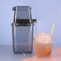 Mini Manual Hand Crank Ice Crusher for Home Use