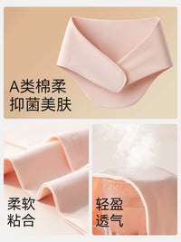 Unisex Cotton Neck Warmer Shawl with Pocket for Cold Protection