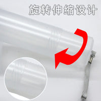 Retractable Transparent Art Brush and Pencil Holder