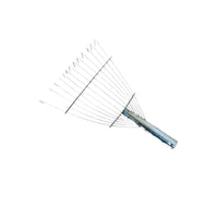 Heavy-Duty Steel Rake Head for Agricultural Use - Hardened Wire Rake for Loosening Soil and Gathering Grass
