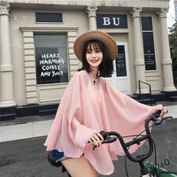 Women's UV Protection Shawl for Cycling and Driving - Summer Chiffon Cape