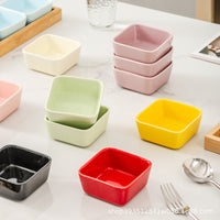 Japanese Style Ceramic Divided Serving Platter for Snacks, Nuts, and Candies