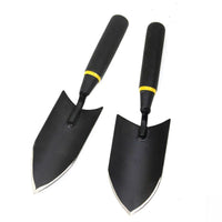 Heavy-Duty Manganese Steel Garden Trowel and Hoe Set for Digging and Planting