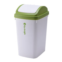 Slim Gap Trash Can with Lid for Home Bathroom Living Room