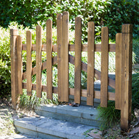 Outdoor Carbonized Anti-Corrosion Solid Wood Garden Arch Arbor with Planter Options