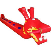 Inflatable Land Dragon Boat for Team Building & Racing Games