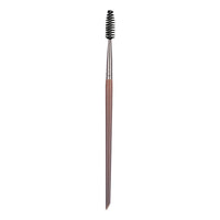 Professional Portable Eyelash Eyebrow Brush Set with Spiral Comb and Eyeliner Brush
