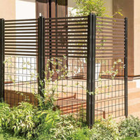 Garden Trellis Fence for Climbing Plants, Outdoor Privacy Screen and Plant Support