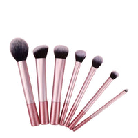 8-Piece Professional Makeup Brush Set for Eyeshadow, Blush, Powder, and Foundation