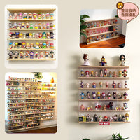1:64 Diecast Car Display Case with Wall Mount Option for Hot Wheels and Pocket Cars