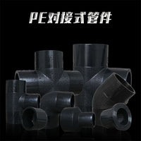PE Butt Fusion Equal Tee for Irrigation and Drainage Pipes