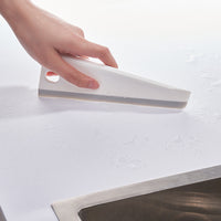 Standing Silicone Squeegee for Countertops, Mirrors, and Showers