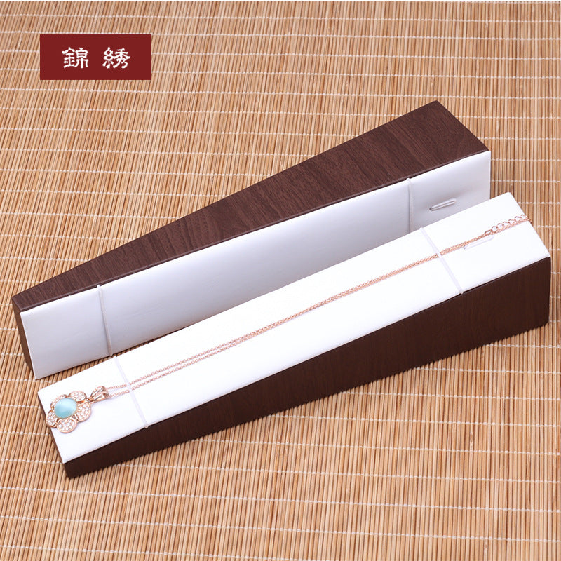 Jewelry Display Stand Slanted Bracelet Holder with Landscape Painting for Store Window