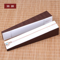 Jewelry Display Stand Slanted Bracelet Holder with Landscape Painting for Store Window