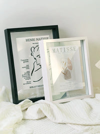 Double-Sided Transparent Glass Picture Frame for A4 Artwork and Photos