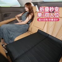 Car Back Seat Foldable Sleeping Mat for 7-Seater SUV/MPV and Micro Cars, Portable Non-Inflatable Travel Bed