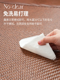 Summer Rattan Dining Chair Cushion Breathable Cool Seat Pad for Dining Table Chairs