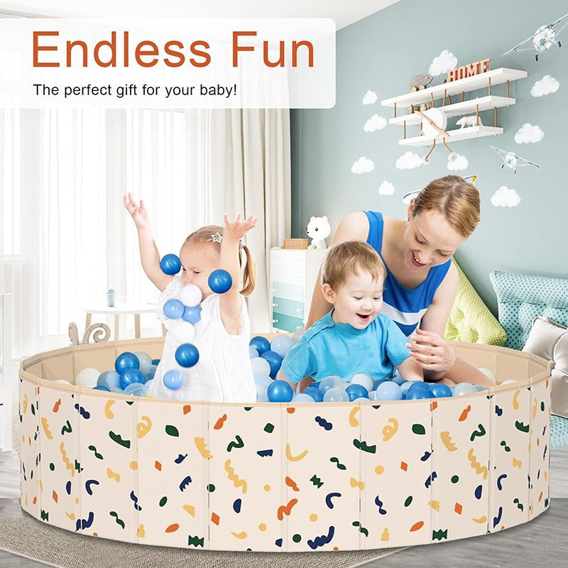 Foldable PVC Pet Swimming Pool - Non-Slip, Wear-Resistant Outdoor Bath Tub for Dogs and Cats