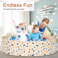 Foldable PVC Pet Swimming Pool - Non-Slip, Wear-Resistant Outdoor Bath Tub for Dogs and Cats