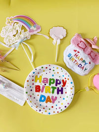 Pet Birthday Party Set with Scarf, Hat, and Cake Topper for Cats and Dogs