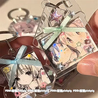 DIY Acrylic Transparent Keychain Blanks for Photos and Crafts