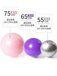 Thickened Anti-Burst Yoga Ball for Beginners, Pregnancy, and Training
