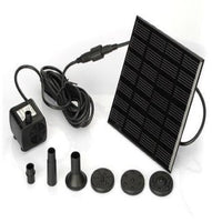 Solar Powered Fountain Pump for Garden Pond Fish Tank Landscaping, Oxygenation, Automatic Small Fountain