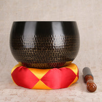 Taiwanese Bronze Singing Bowl Buddhist Altar Bell for Meditation and Rituals