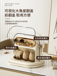 KAYUSO Electric Makeup Brush Cleaner and Dryer with Sterilization and Storage