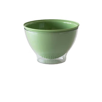 Mini Double-Layer Fruit Washing Drain Basket with Storage