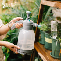 Pressure Sprayer Bottle for Watering Plants, Disinfection, and Car Washing - 2L Capacity