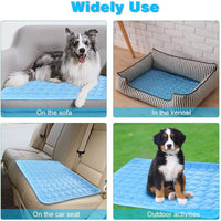 Pet Cooling Mat for Dogs and Cats, Ice Silk Summer Sleeping Pad