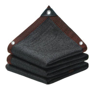 Outdoor Patio Sun Shade Net with Grommets, Thickened UV Protection Shade Cloth for Garden, Balcony, and Greenhouse