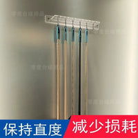 Wall-Mounted Billiard Cue Rack, Acrylic Pool Cue Holder for 6 or 8 Cues