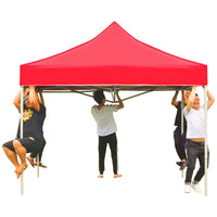 Outdoor Advertising Canopy Tent Folding Sunshade Rain Shelter for Stalls and Events