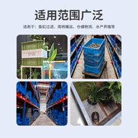 Industrial Style Rectangular Plastic Storage Box with Lid, Thickened for Turtle Breeding, Fish Tank Filtration, or Turnover