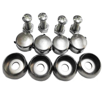 Motorcycle License Plate Frame Screws and Nuts Set