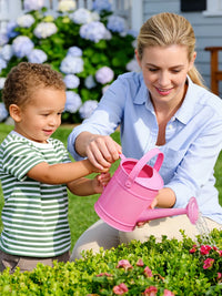 Worth 1.5L Metal Watering Can for Kids, Vintage Style Garden Watering Pot for Indoor and Outdoor Plants