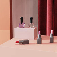 Dollhouse Miniature Makeup Set for OB11 Dolls - Lipstick, Perfume, Powder, Brushes