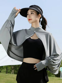 Women's Summer UV Protection Shawl for Outdoor Driving and Cycling