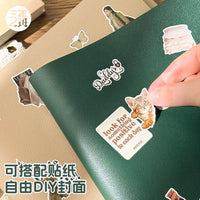 Vintage PU Leather Loose-Leaf Notebook for Students & Office, B5, 2026 New Design