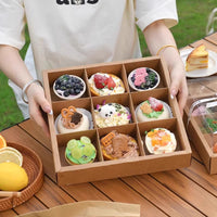 Disposable Picnic Compartment Set with Fruit Platter and Hot Pot Takeaway Boxes