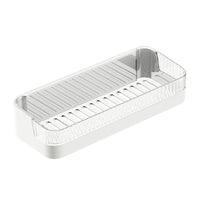 Wall-Mounted Bathroom Shelf No-Drill Storage Organizer for Toilet, Vanity, Kitchen