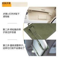 Car Sun Visor Organizer Bag for Cards, Documents, and Small Items