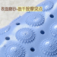 TPE Non-Slip Shower Mat with Massage Dots for Bathroom and Hotel Use