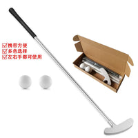 Portable 3-Section Aluminum Alloy Golf Putter for Beginners Practice