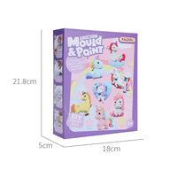Kids' DIY Plaster Painting Kit - Creative Educational Toy for Arts & Crafts