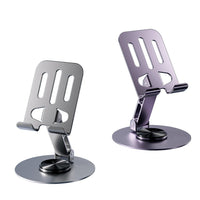 Rotatable Aluminum Alloy Phone and Tablet Stand for Desk