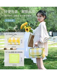 Waterproof Oxford Cloth Picnic Blanket for Outdoor Camping and Travel